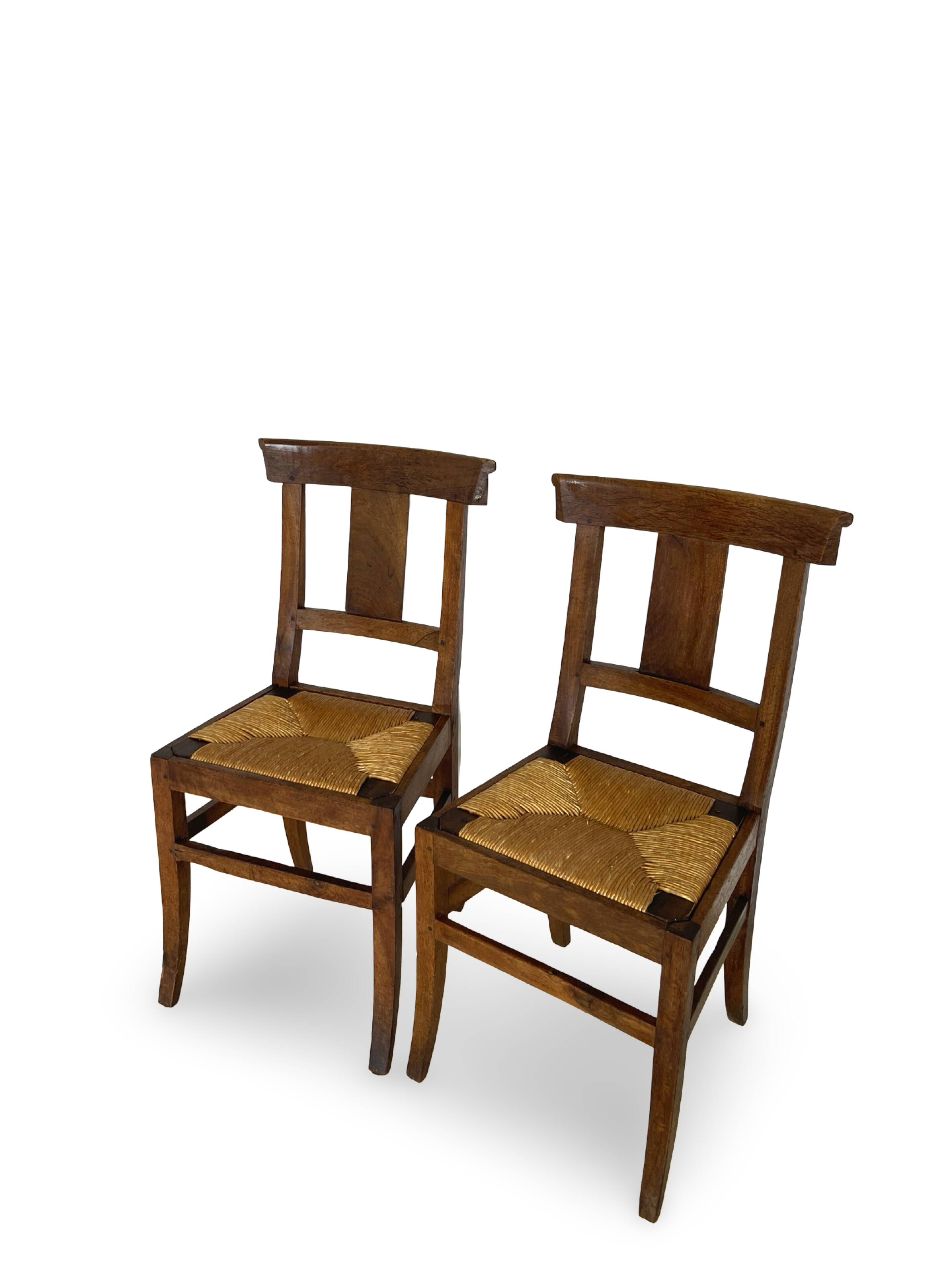 italian rustic chairs 1890s
