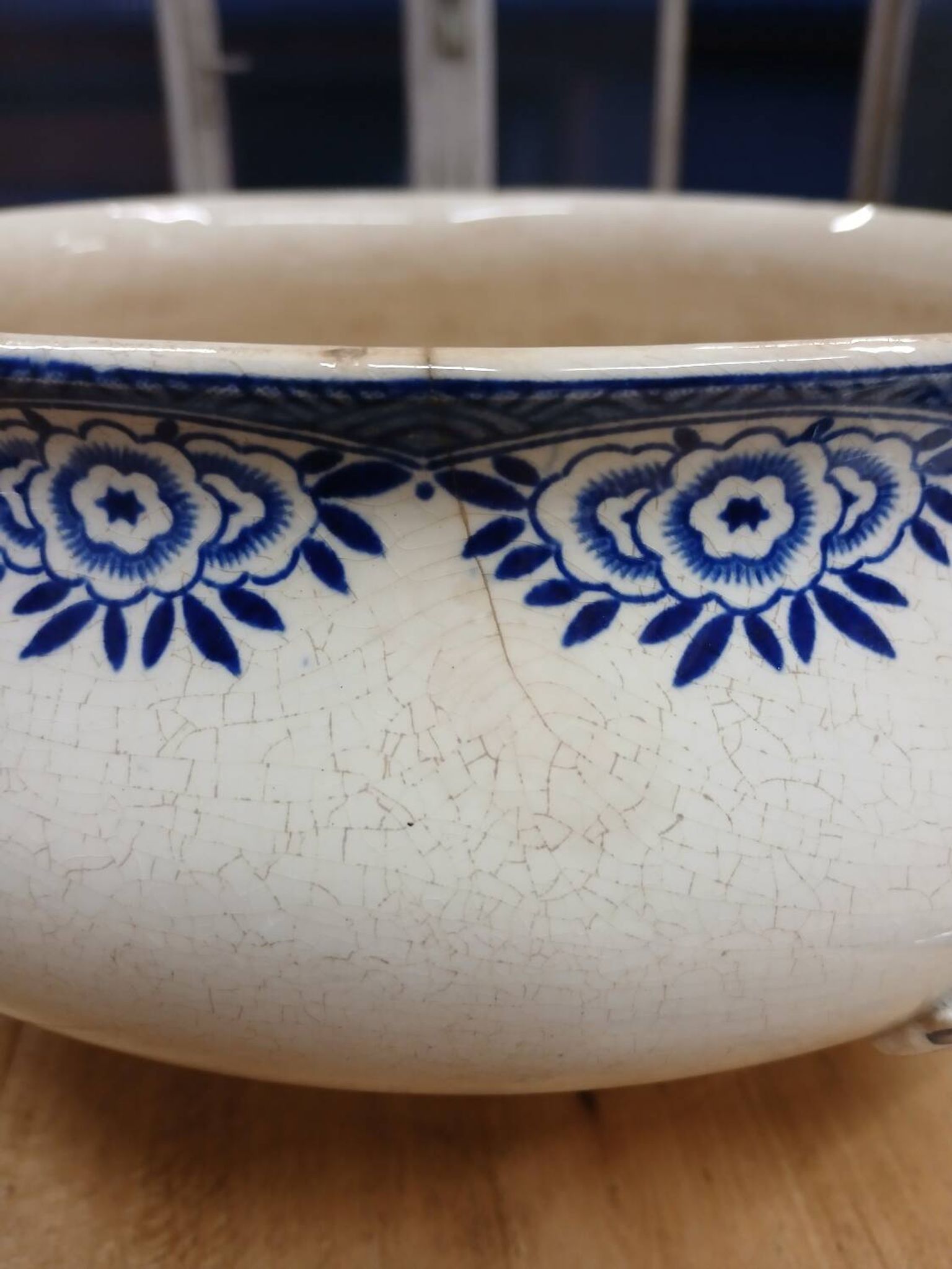 Old soup tureen Digoin and Sarreguemines