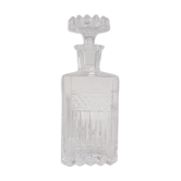 Carafe à whisky en cristal français vintage