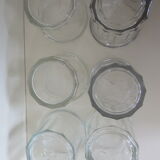 Old jam jars