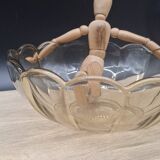Amber salad bowl, Manage glass