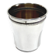 Solid silver cup with gadroon motif