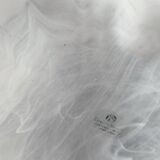 Frosted blown glass bowl from "Creazioni Silvestri Arte Murano