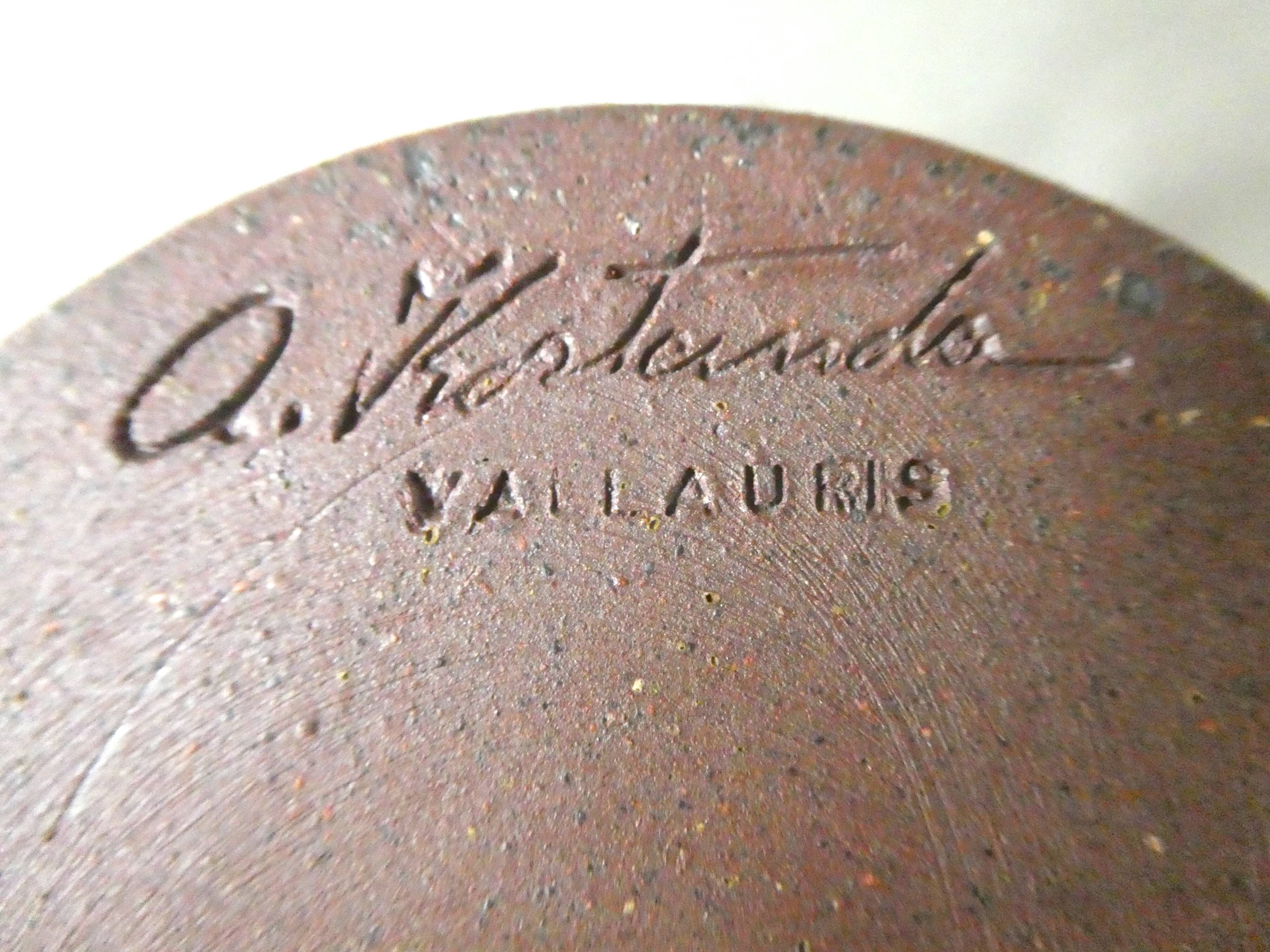 Set of 2 Kostanda ceramic mugs, 60s