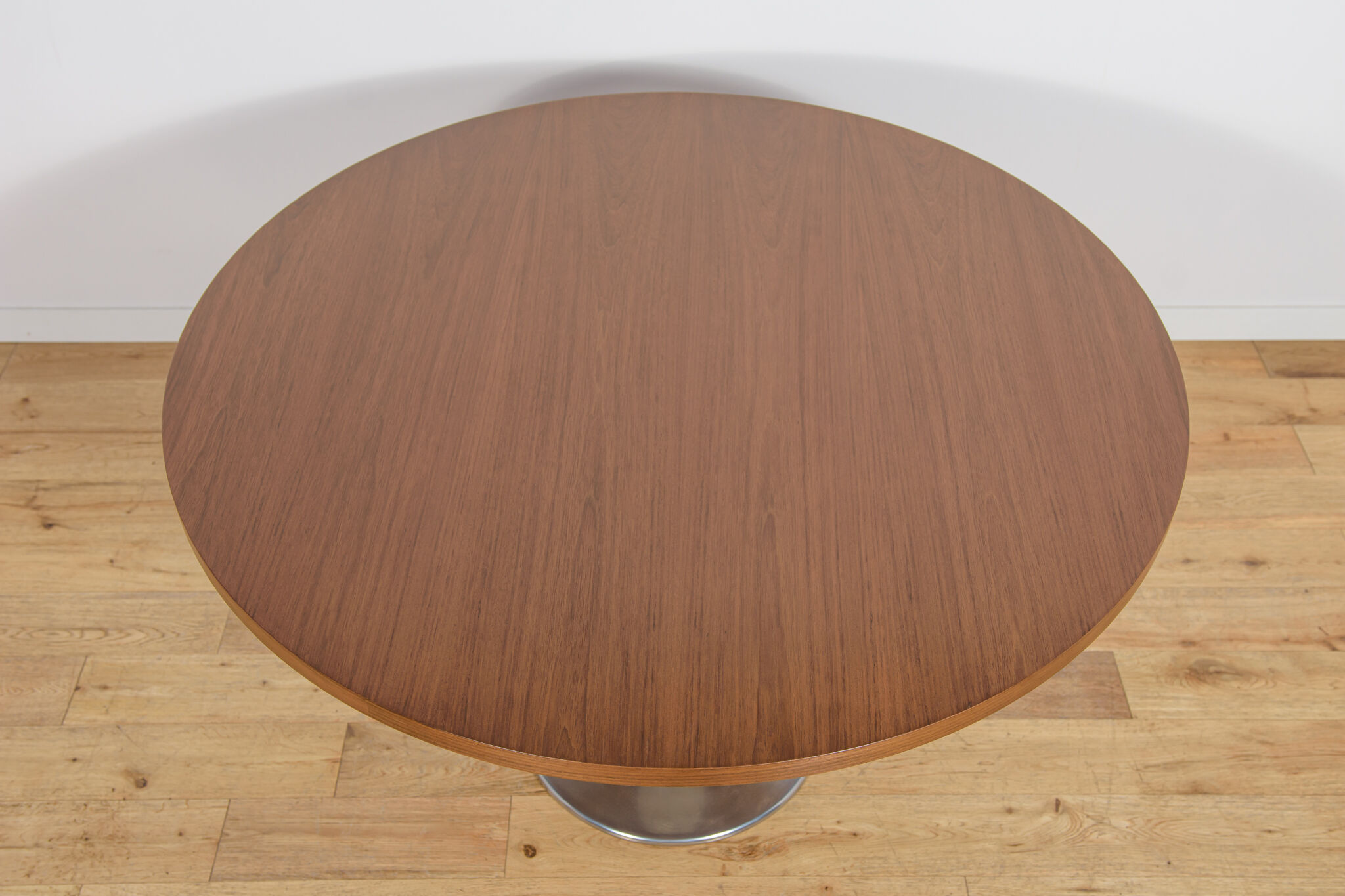 Mid-Century Modern Teak Round Dining Table, Denmark, 1970s