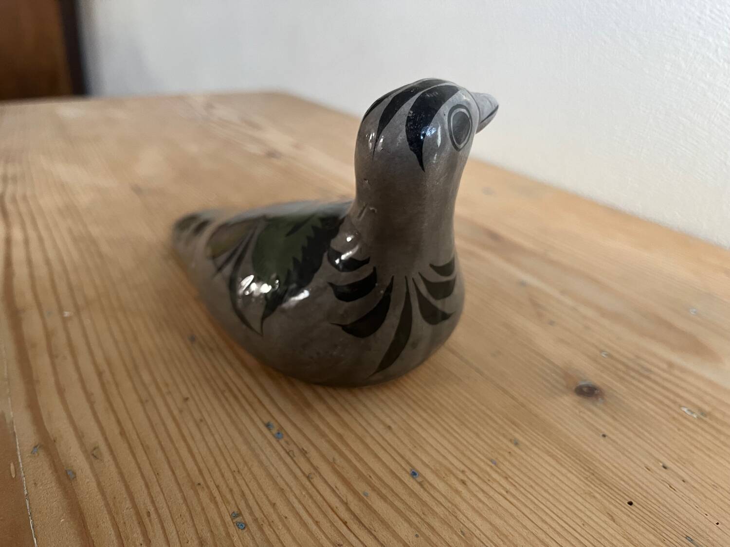 Vintage ceramic Mexican bird