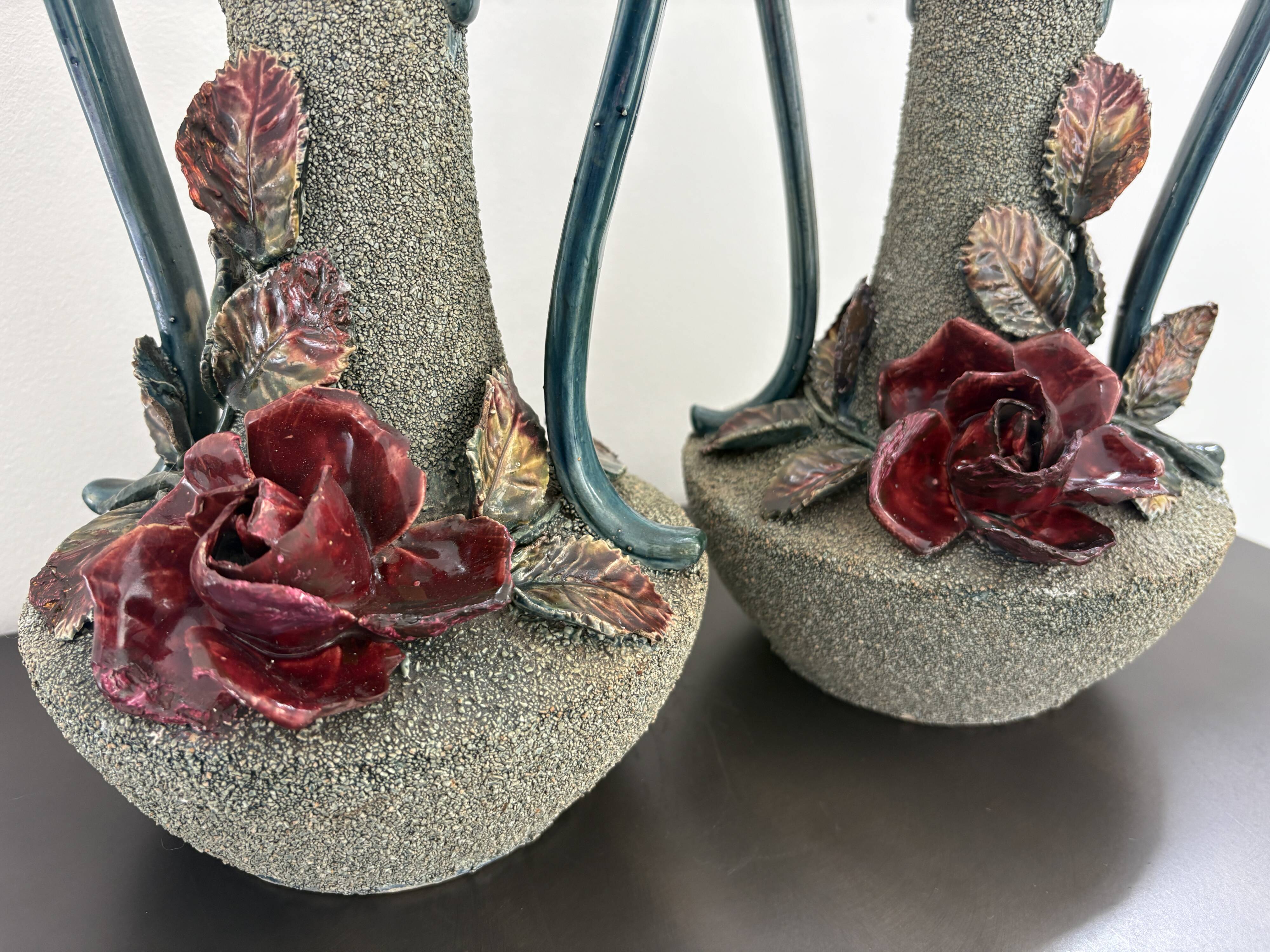 Paire de vases Art Nouveau