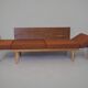 Canapé daybed Vintage tchèque 1960s
