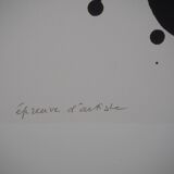 Pierre SOULAGES: Lithograph n 29, 1972 - Original signed poster