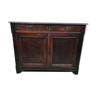 Parisian buffet 2 fir doors