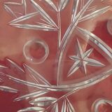 Coupe à fruits en cristal vintage