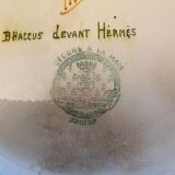 Plat longwy art déco de r rizzi