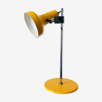 Yellow desk lamp 1970