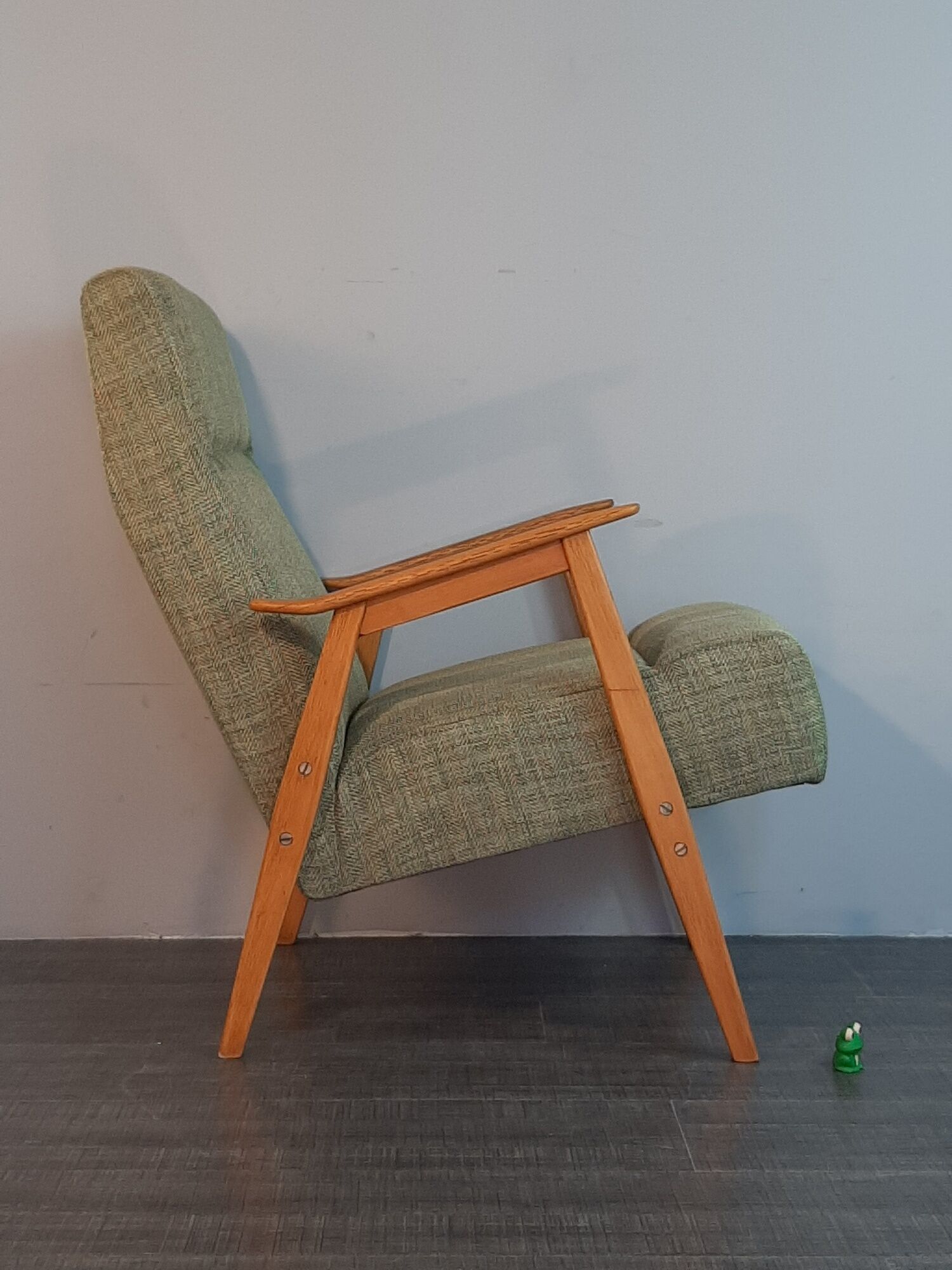 Pair of Interier Praha chairs, Czechoslovakian vintage 1960s