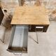 Pair of industrial style bedside table