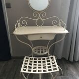 Coiffeuse en fer forgé