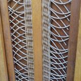 Wardrobe in China and rattan braces 60/70