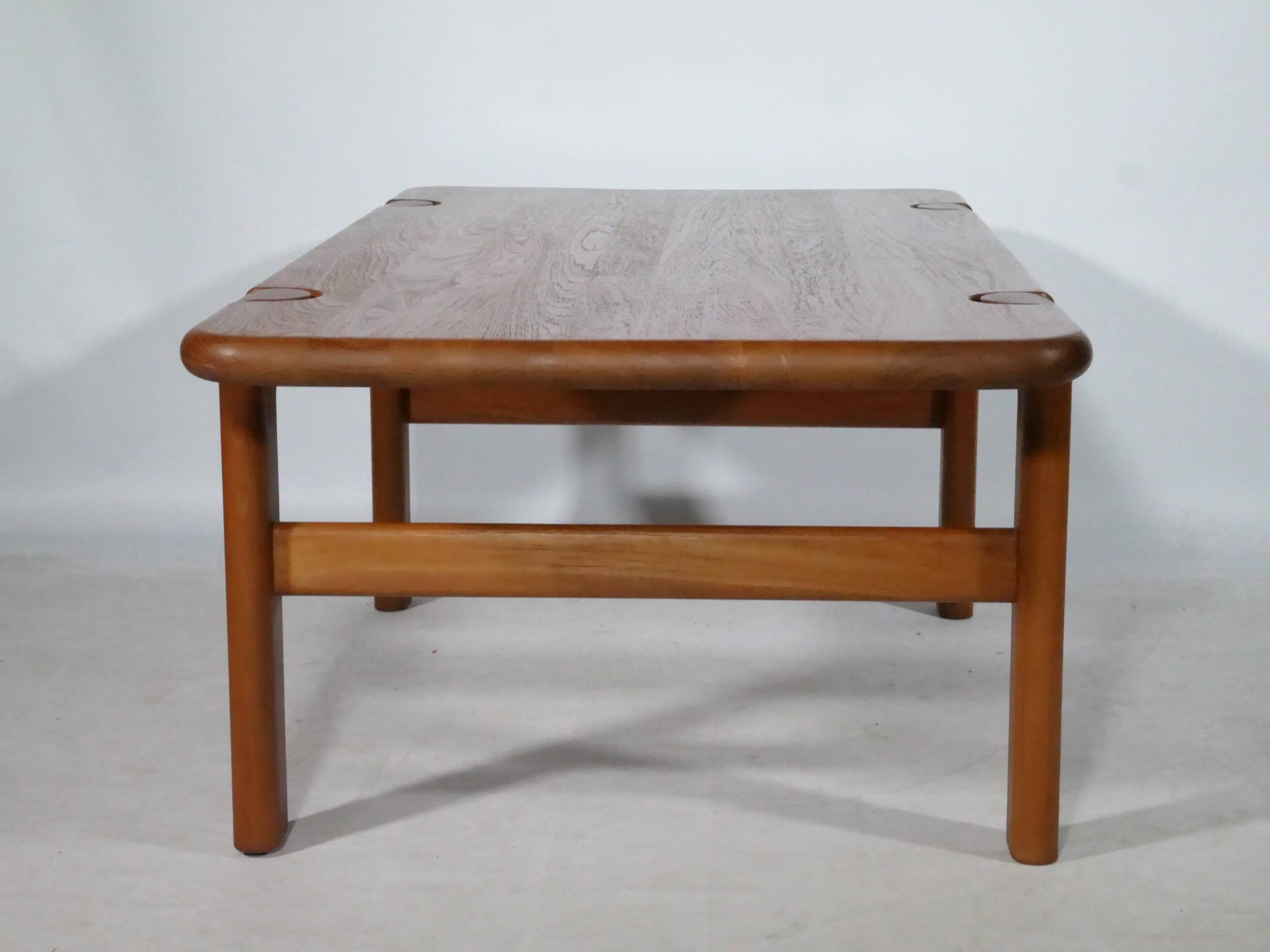 Solid Teak Coffee Table Danish Olsen & Son 1960s