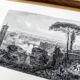 Gravure de Rome, 1841