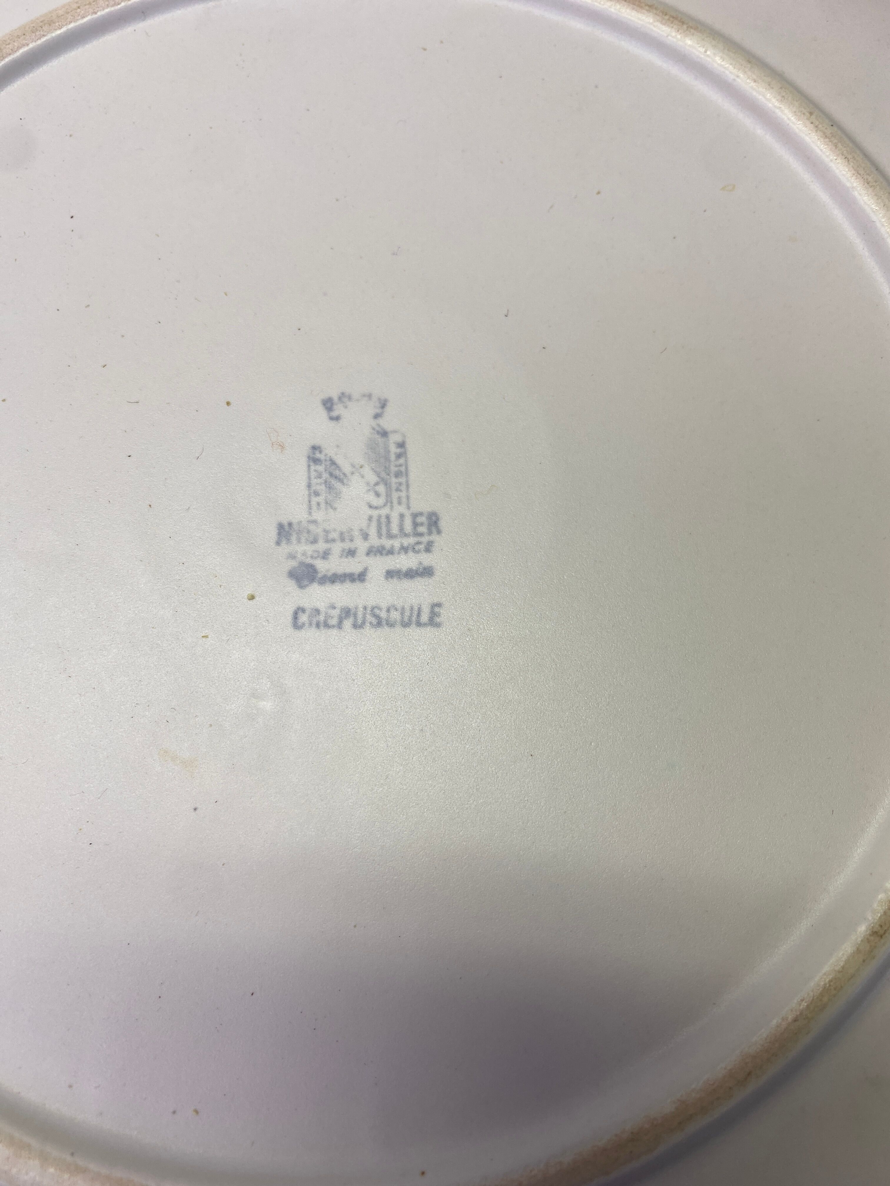 7-course set Niderviller Twilight model