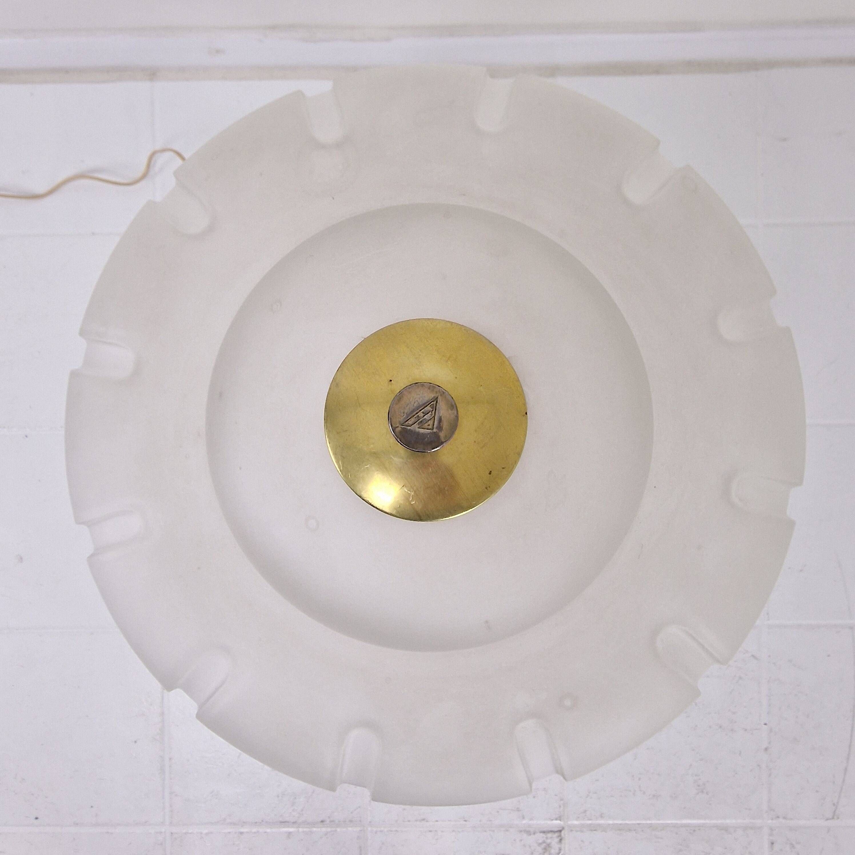 Exquisite Vintage Italian Murano Glass Table Lamp – 1970s/1980s