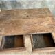 Table en chêne, XVIIIème s.