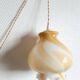 Murano style honey globe portable lamp 1970