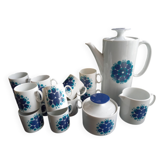 Service à café complet Thomas Rosenthal porcelaine allemande vintage