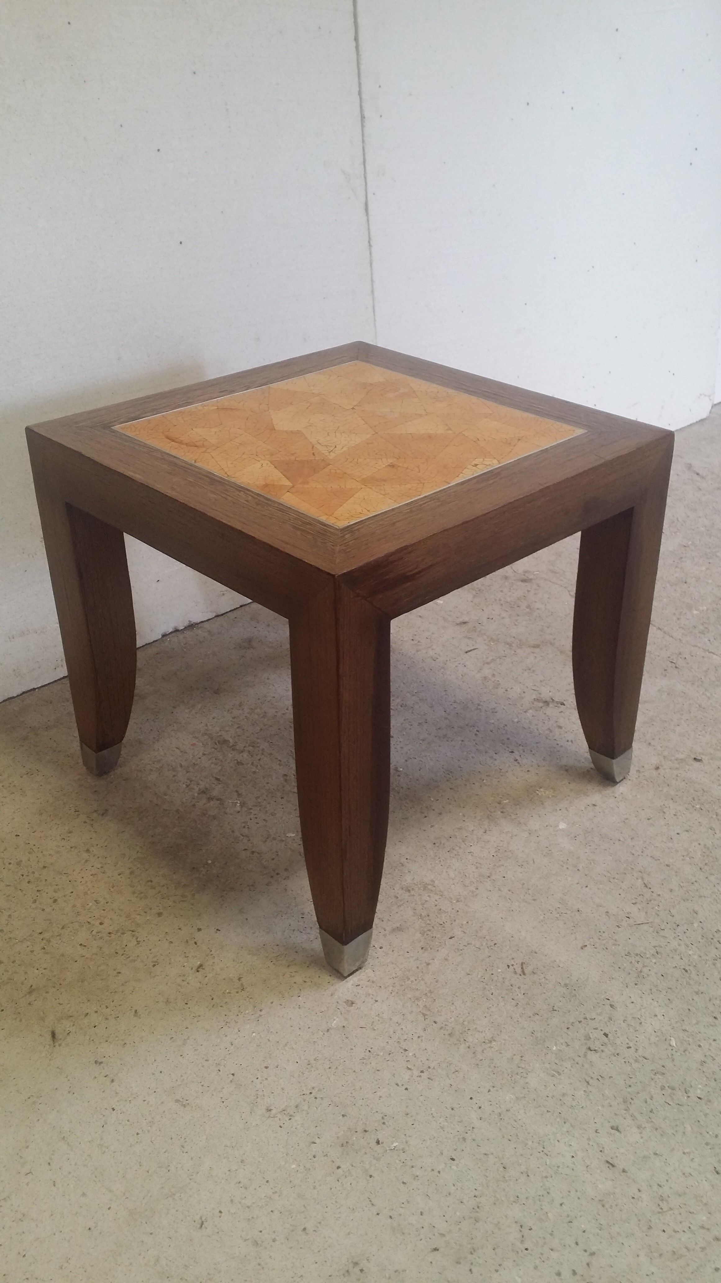 Palm wood coffee table
