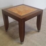 Palm wood coffee table