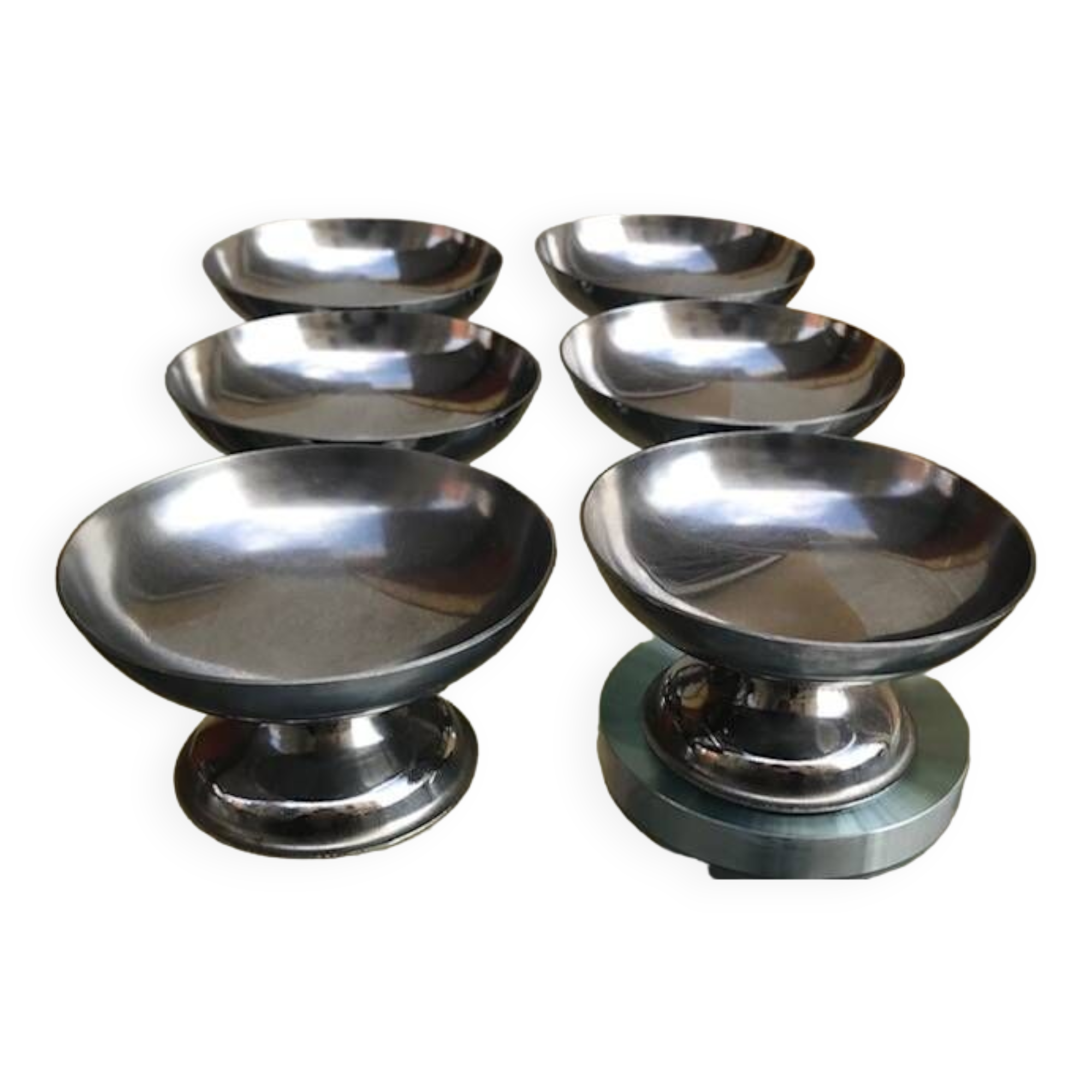stainless steel ice cream cups