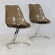 Pair of "space age" chairs