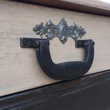 Industrial style oak buffet