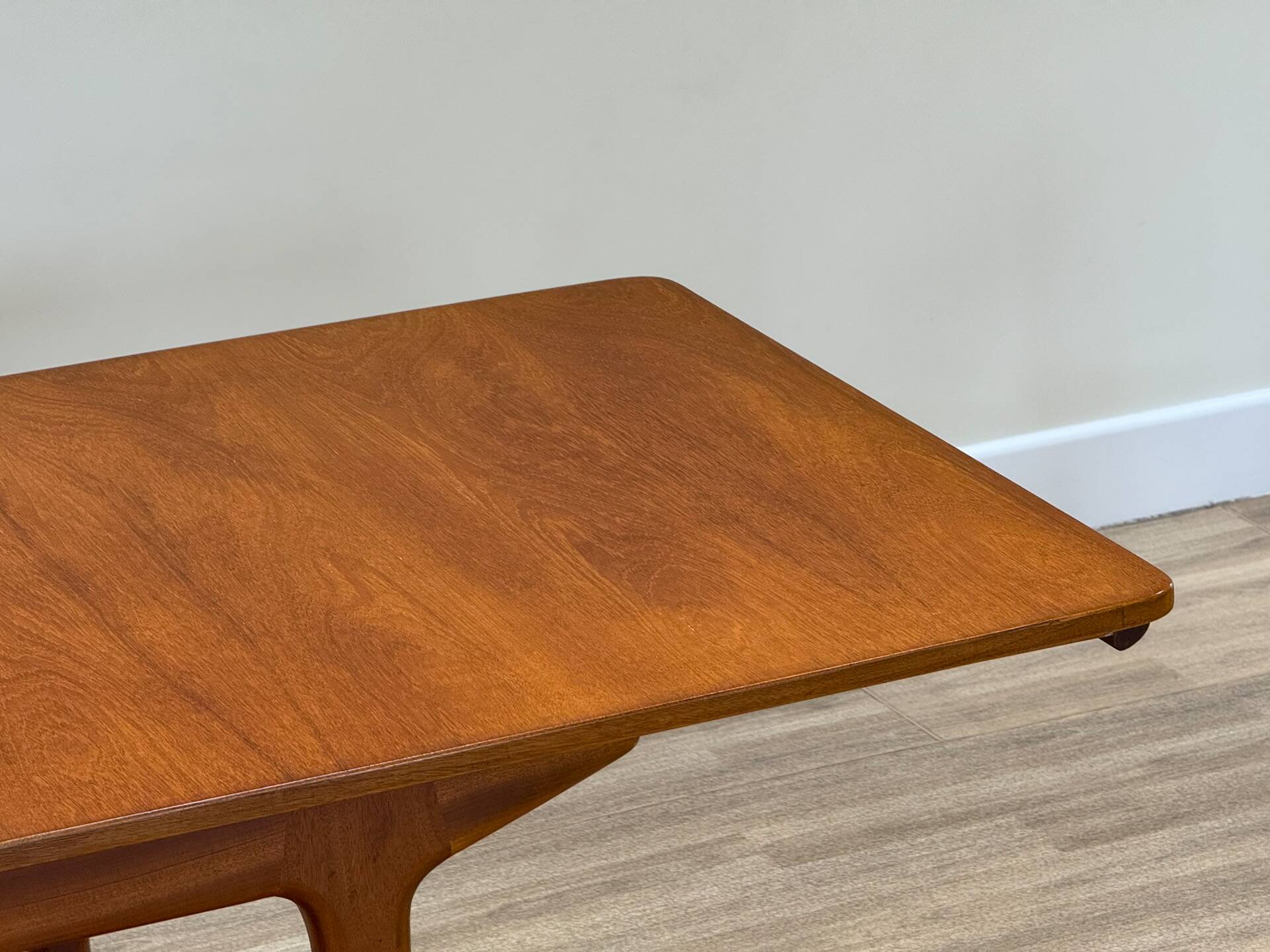Mid-century McIntosh double extending dining table
