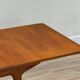 Mid-century McIntosh double extending dining table