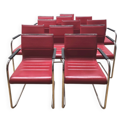 Suite de 12 fauteuils ATK710, ICF
