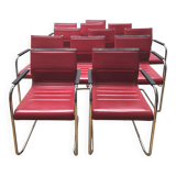 Suite of 12 ATK710 armchairs, ICF