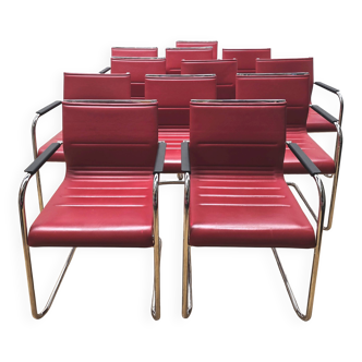 Suite de 12 fauteuils ATK710, ICF