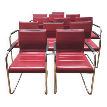 Suite de 12 fauteuils ATK710, ICF