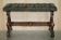 Banc Chesterfield victorien en cuir