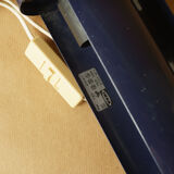 Pair of wall lamps Ikea V413 navy blue vintage design 1980