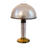 Alberto Sordi's table lamp in lucite and brass