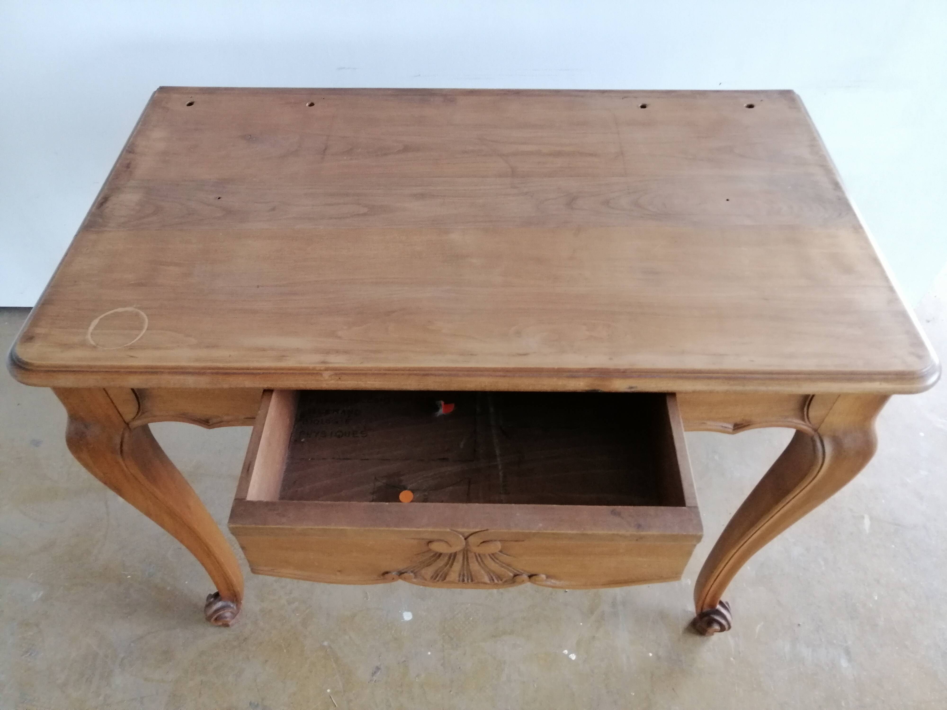 Desk solid cherry wood