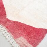 Berber rug Boujaad ecru flat colored 300x208m