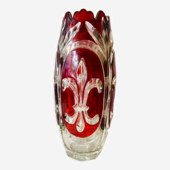 Vase with fleurs-de-lys 50s