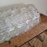 Bubble molded glass wall lamp