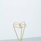 Brass & cast iron umbrella stand, 1950s