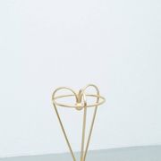 Brass & cast iron umbrella stand, 1950s