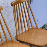 Scandinavian chairs Pinnstol ZPM Radomsko 1950
