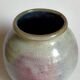Ball vase in enamel sandstone cracked inside Indigo